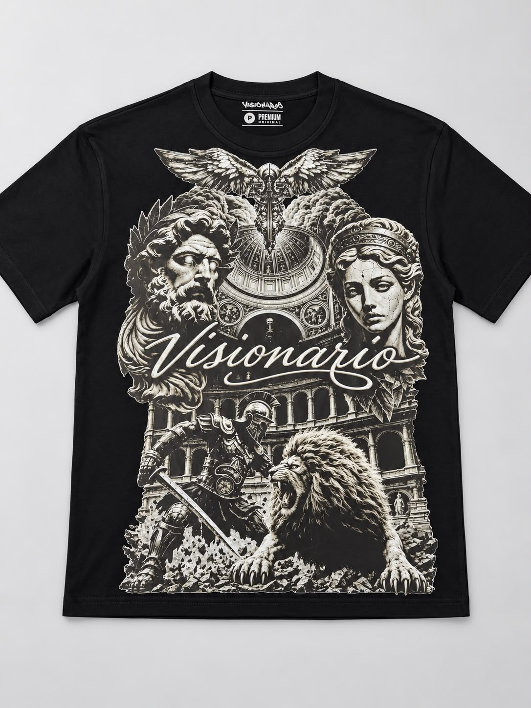 Camiseta Visionário • Império Romano