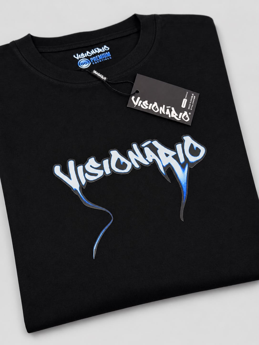 Camiseta Visionário • Logo Grafite