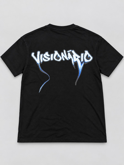 Camiseta Visionário • Logo Grafite