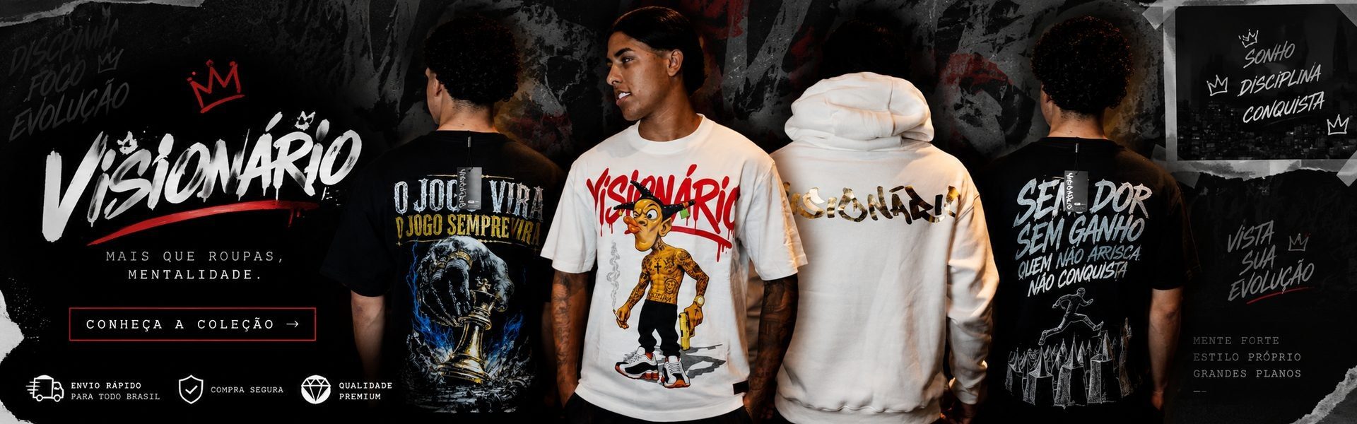 Visionário — mais que roupas, mentalidade